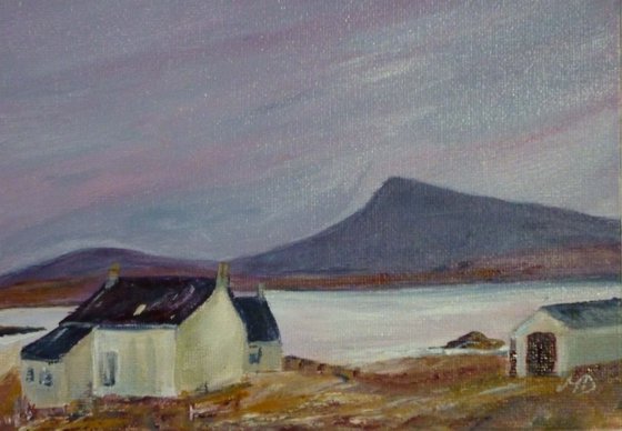 Looking To Eaval - A Scottish Landscape