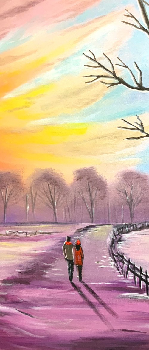 Winter Glow by Aisha Haider