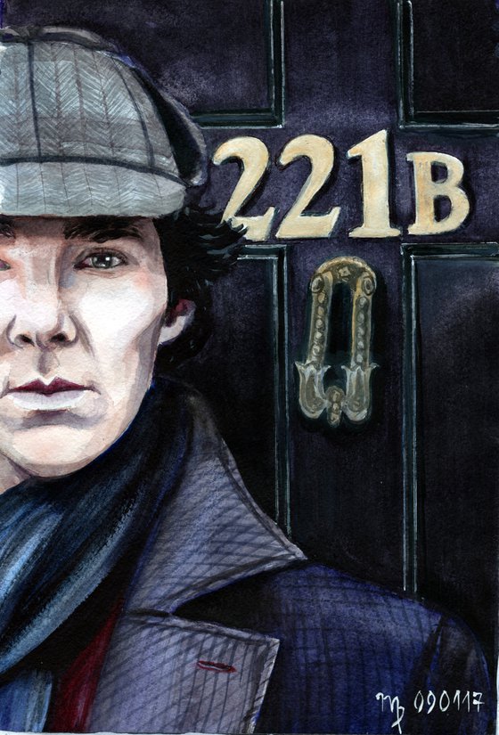 221B Baker Street London England/Sherlock series