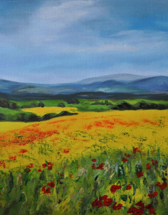 Field with poppies 2