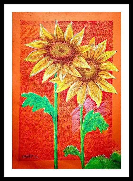 Two Sunflowers