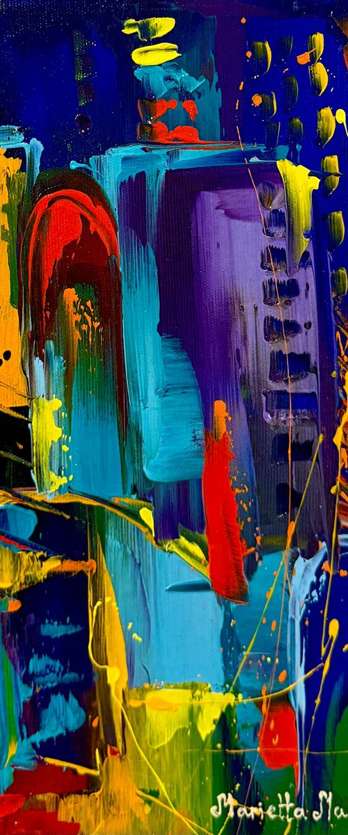 Urban Rhythm in Color by Marieta Martirosyan