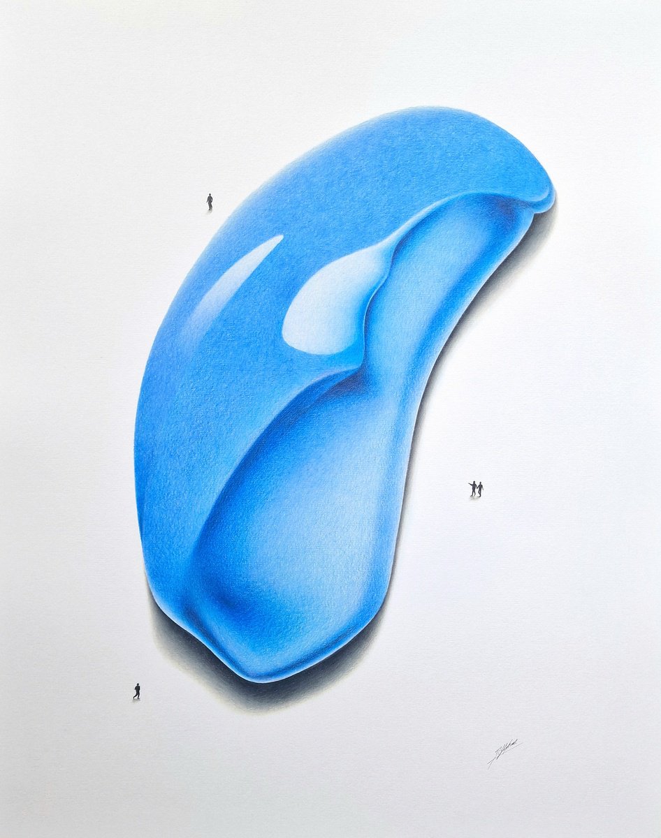 A Pencil Drawing Of Paint by Daniel Shipton