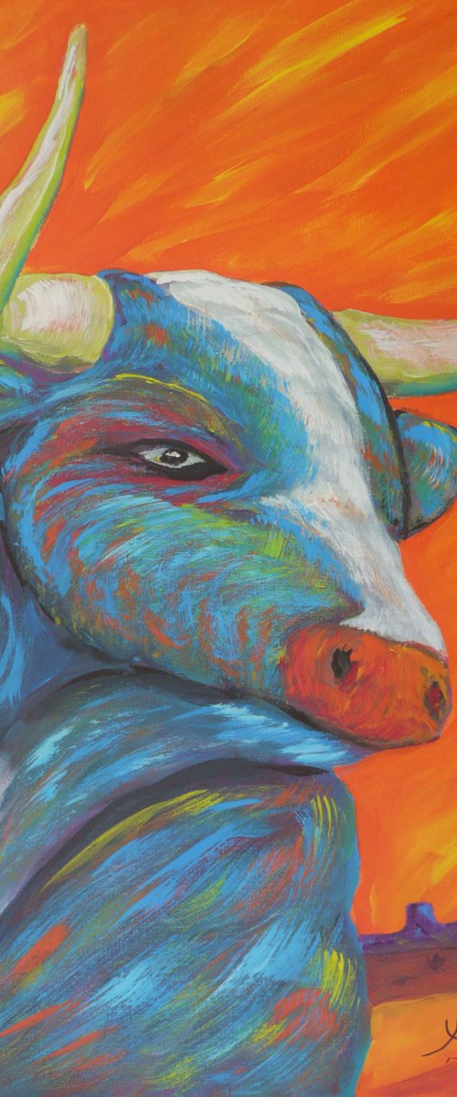 Bulls Eye by Dunphy Fine Art