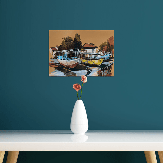 Boats on Virpazar