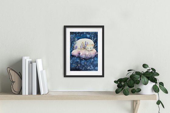 Cat On The Cloud (small)