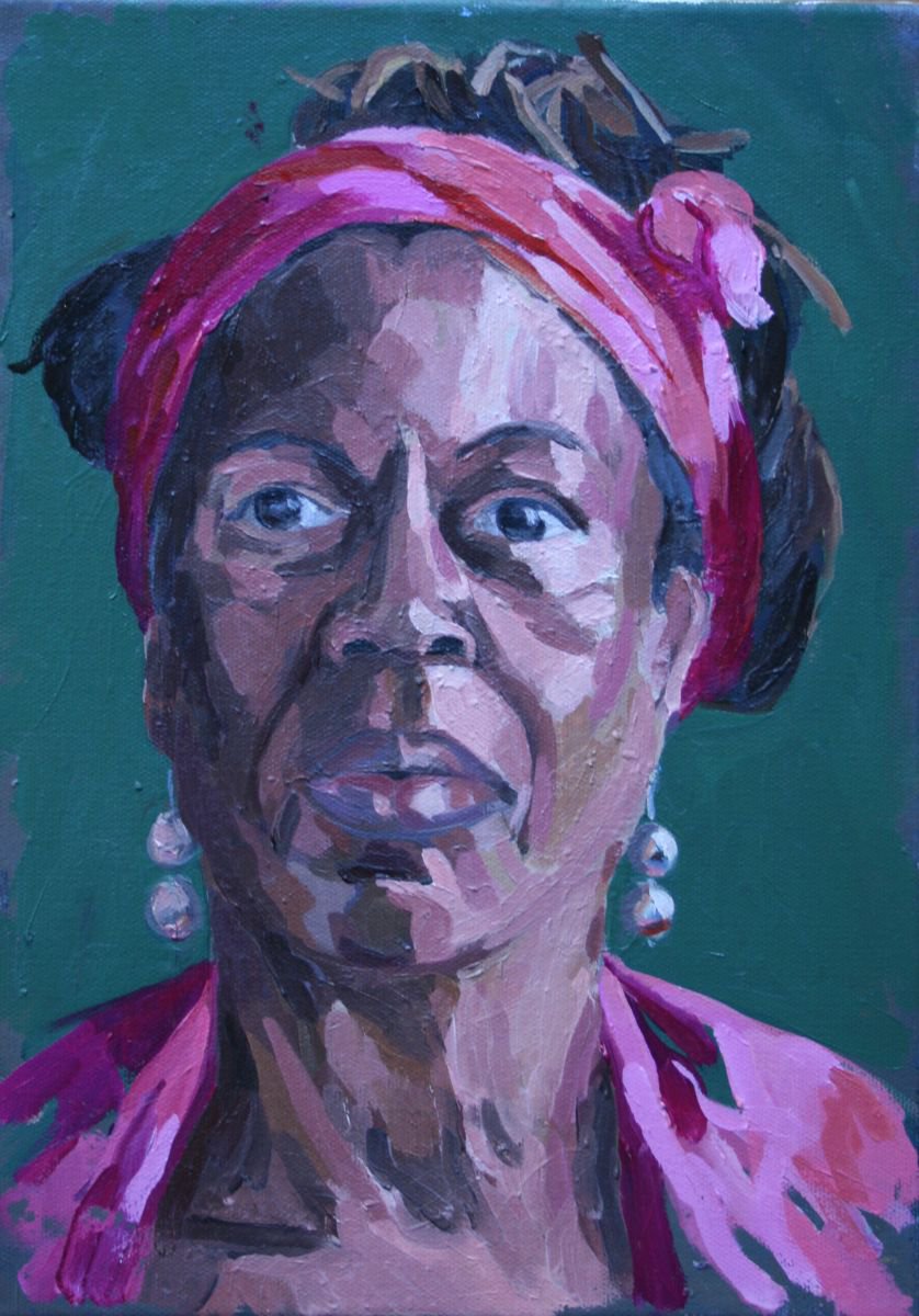 Portrait of Thelma by Katharine Rowe
