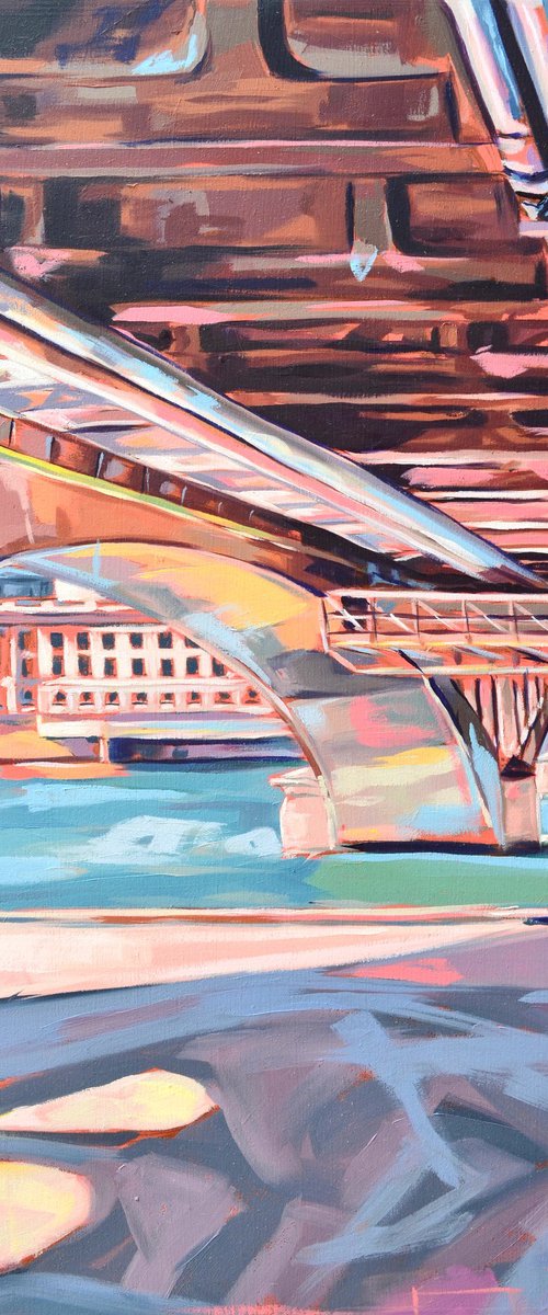 Pont Wilson, Lyon by Paul Ward
