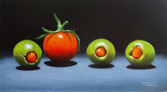 Olives cherries
