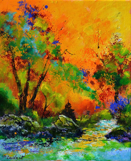 River in autumn