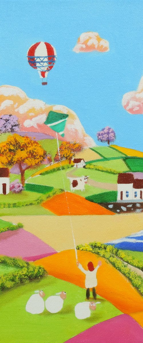 A sunny day by Gordon Bruce