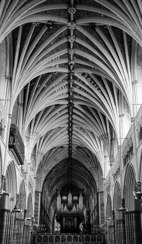 Exeter Cathedral Nave by Stephen Hodgetts Photography