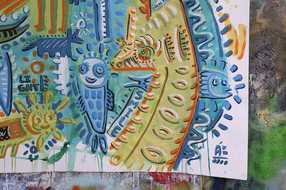 LOVE WILD NATURE 110x210cm