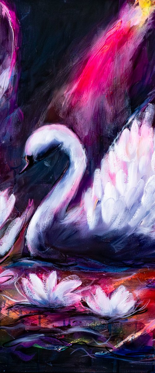 Swan No. 87 by Natalia Kameneva