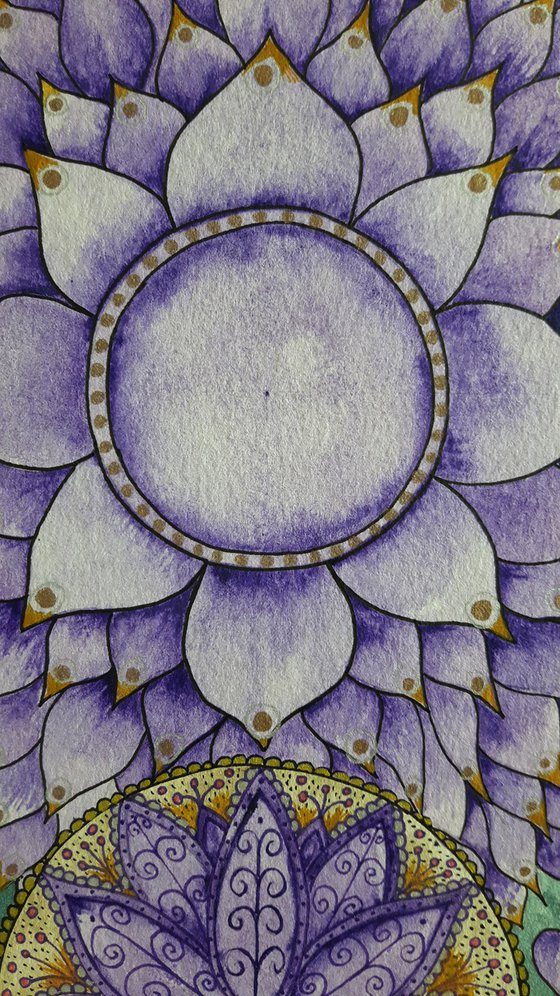 Crown Chakra Mandala