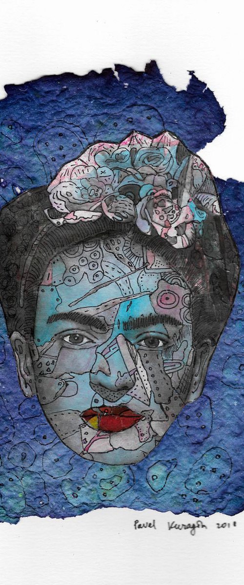 Portrait of Frida # 29 by Pavel Kuragin