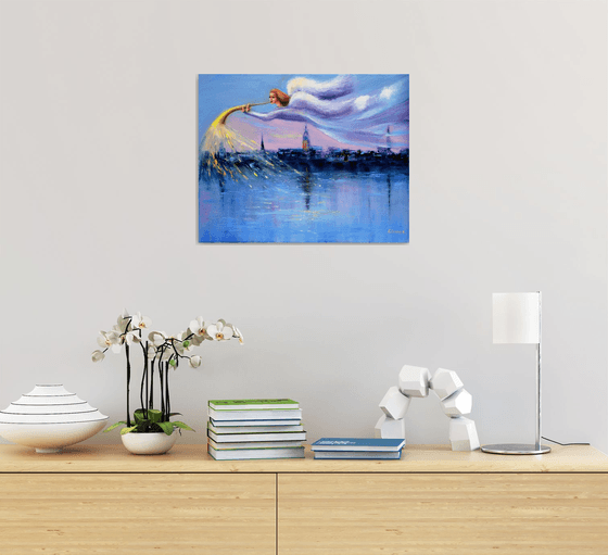 Angel above the City