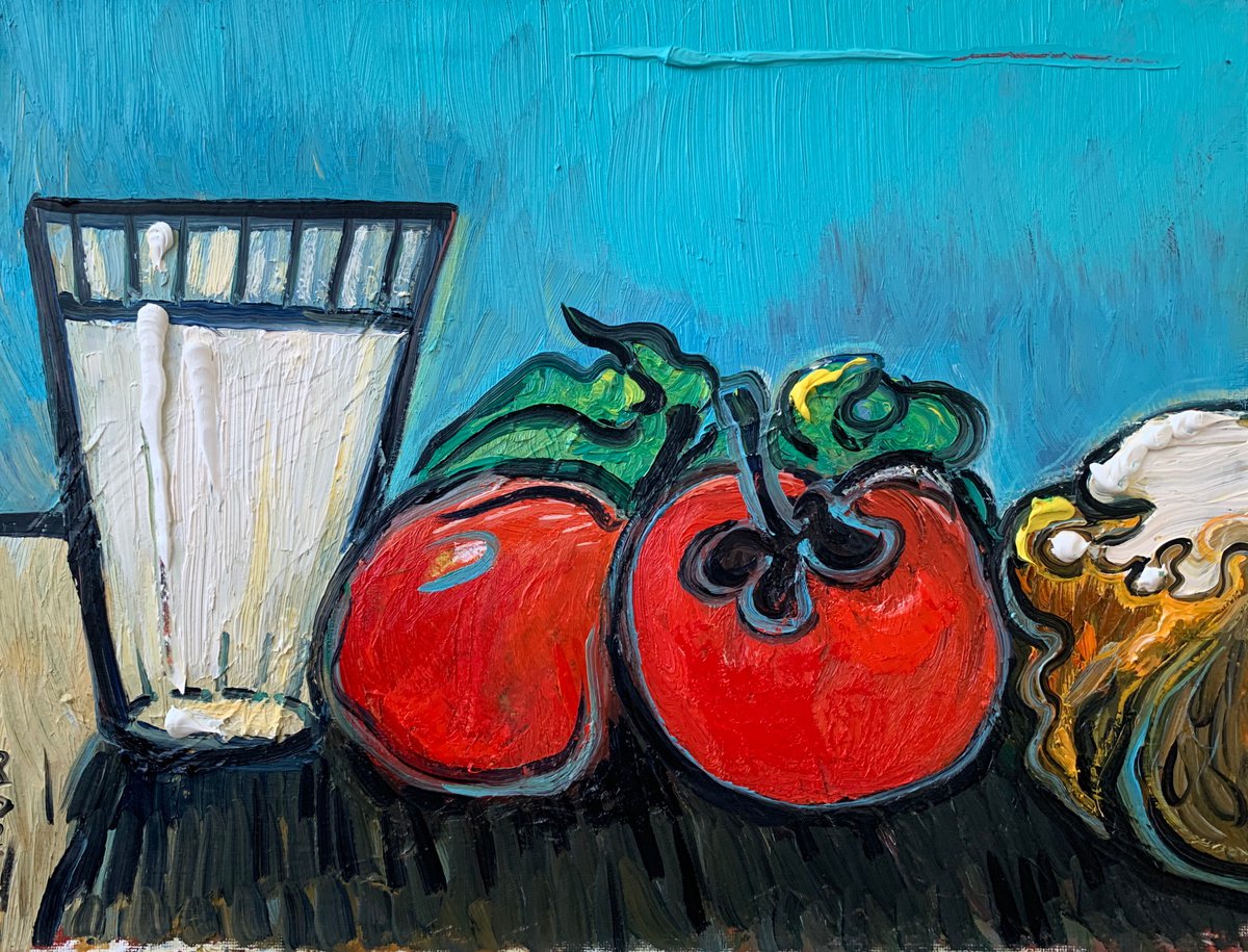 Still Life By Roman Sleptsuk, 16 X 12, Artwork For Sale On Artfinder