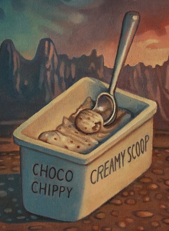 Choco chippy creamy scoop