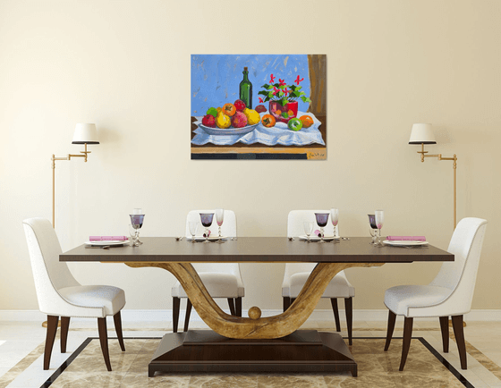 Still life with flowers