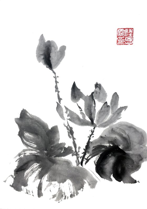 LAKE I (Series of Chinese Painting)