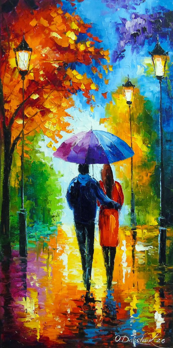 Autumn Romance in the Park