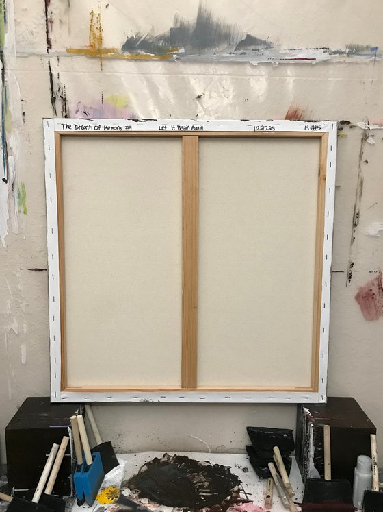 Let It Begin Again Minimalist Painting