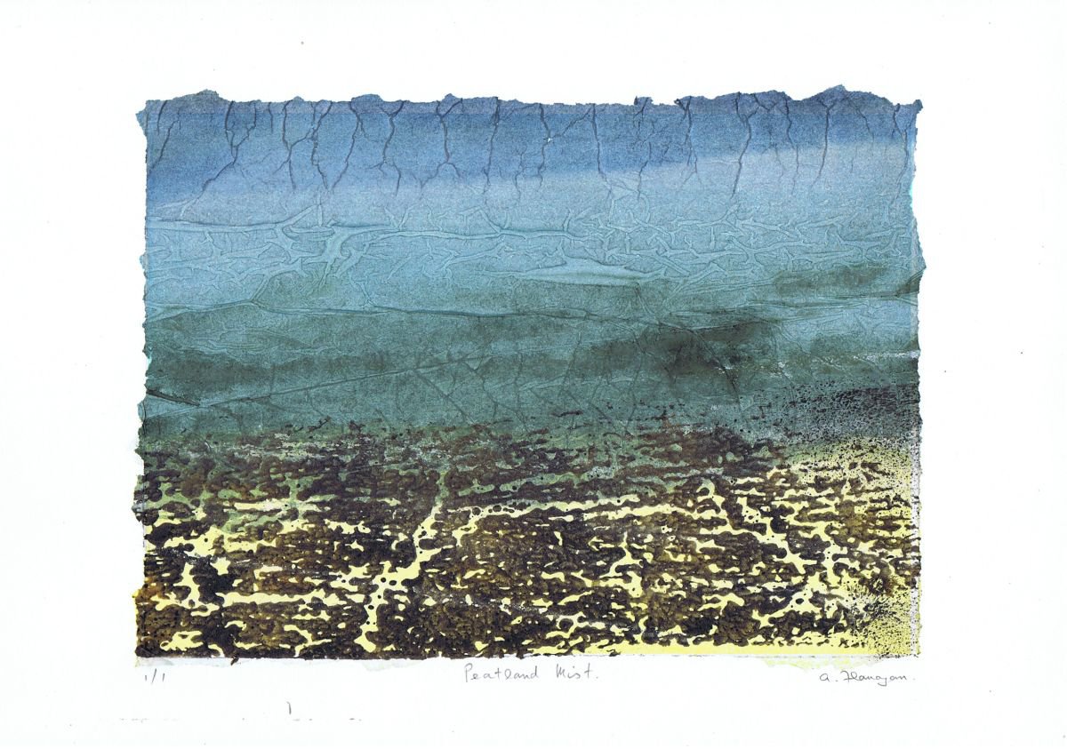 Peatland Mist by Aidan Flanagan Irish Landscapes