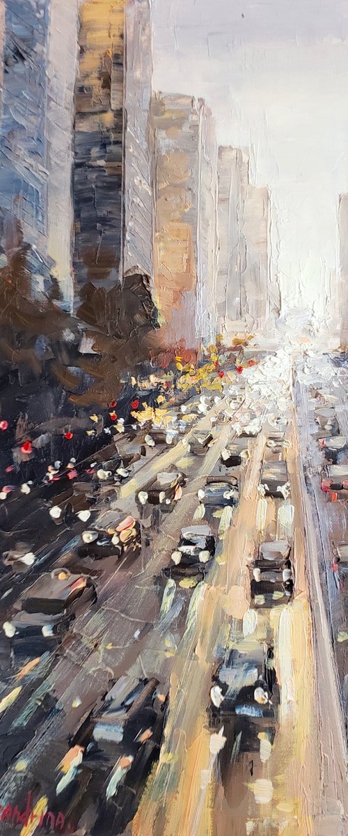 CITY LIGHTS B-34. NEW YORK by Irina Alexandrina