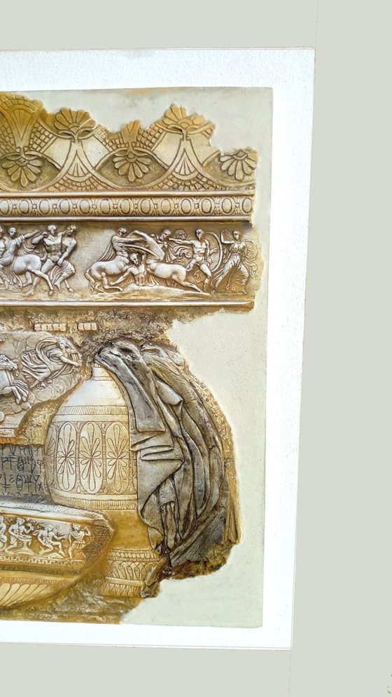 THE GREEK MYTHS Sculpture bas-relief 4/9