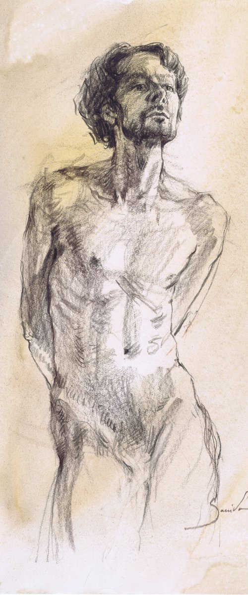 Evocative male form studies by Samira Yanushkova