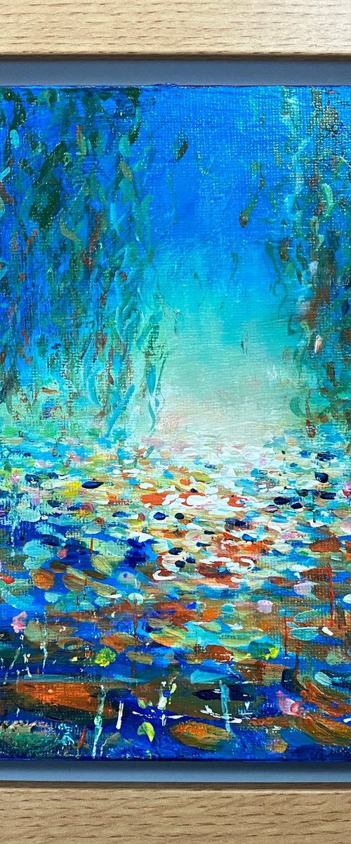 Waterlily pond by Teresa Tanner