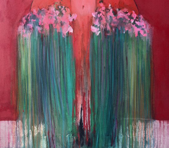 The Girl with Bouquet