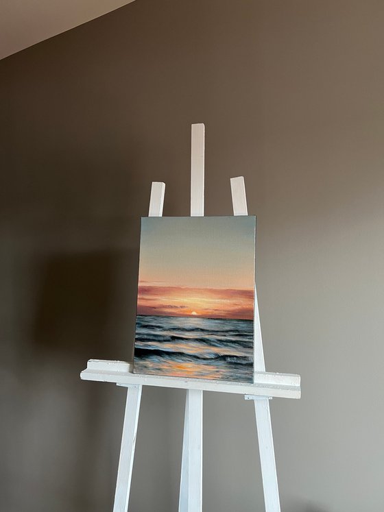 Calm sunset
