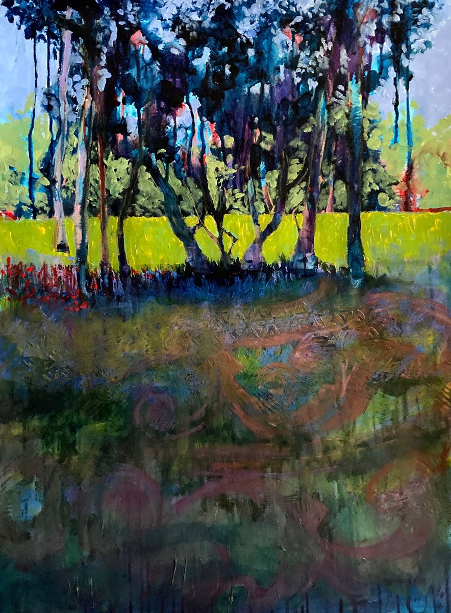 Tree Thing By John Cottee, 22 X 30, Artwork For Sale On Artfinder