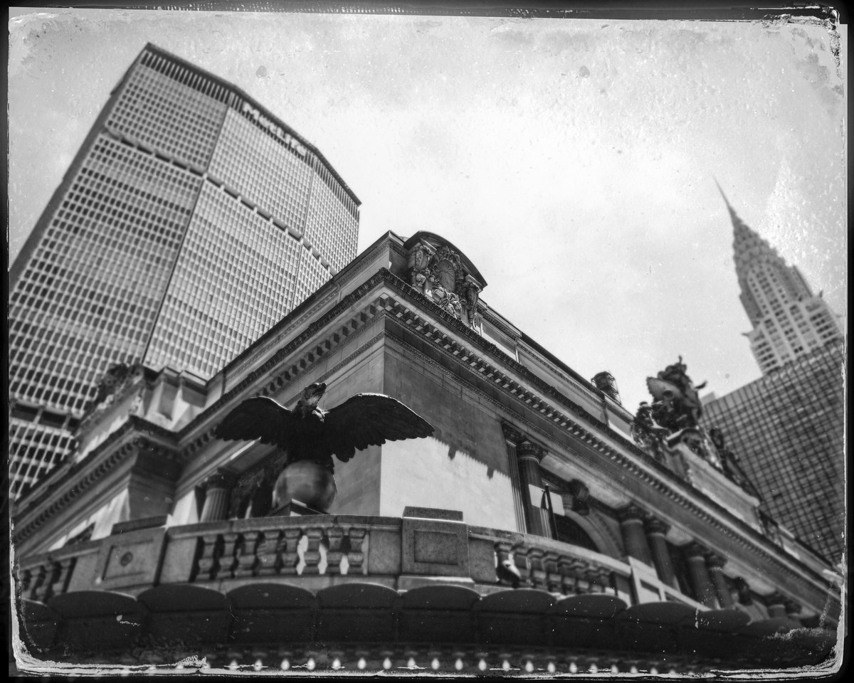 Photorealistic Cityscapes Photograph By Anna Bush, 12 X 17, Grand Central, New York City, Original Artwork