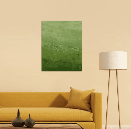 Nature Greens - Modern Green Abstract