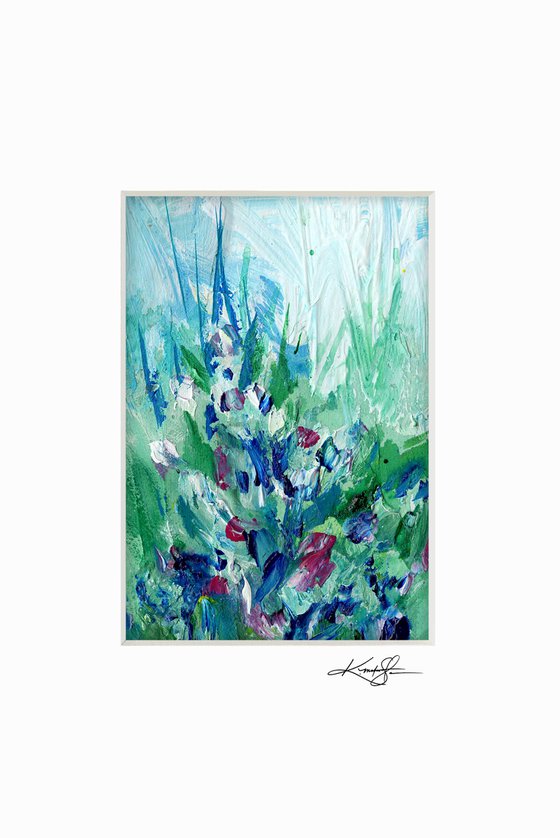 Lost In The Meadow Collection 1 - 3 Floral Paintings by Kathy Morton Stanion
