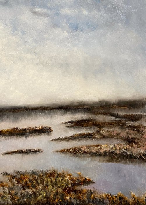 morning lake — modern landscape by ILDAR M. EXESALLE