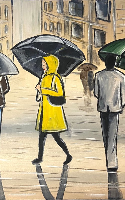 The City Rain 2 by Aisha Haider
