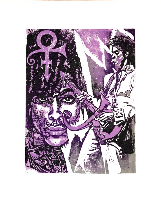 Torn Print: Prince