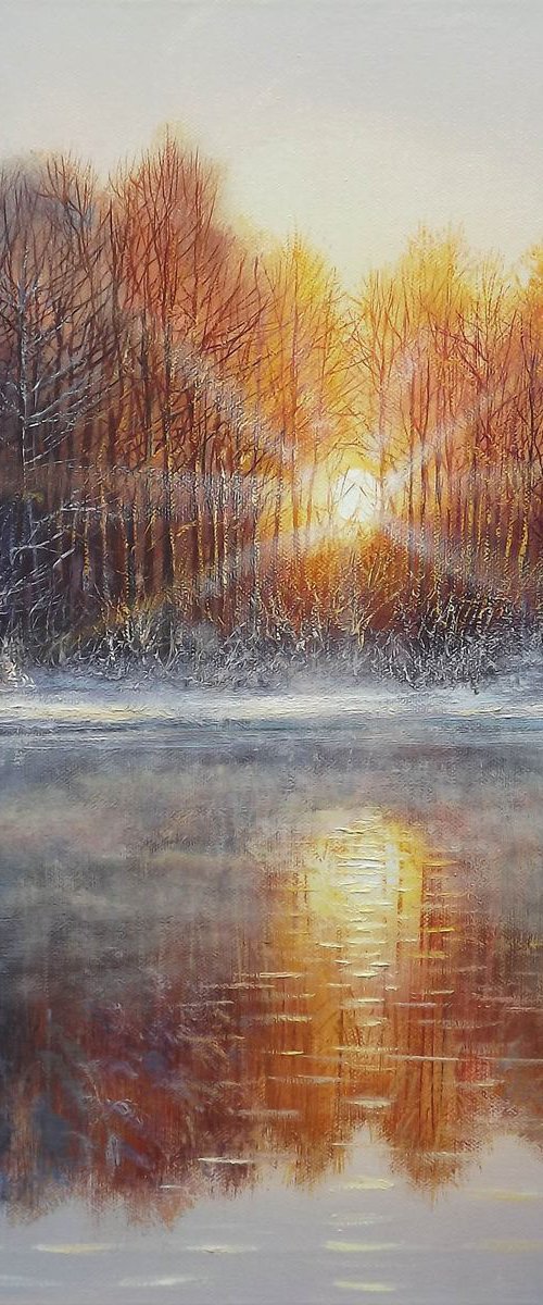 Winter Sun 2 by Oleg Riabchuk