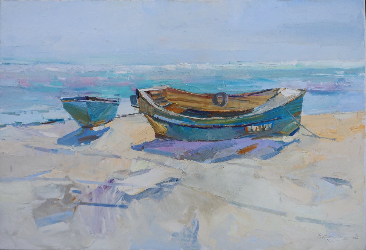 Boats by Yehor Dulin