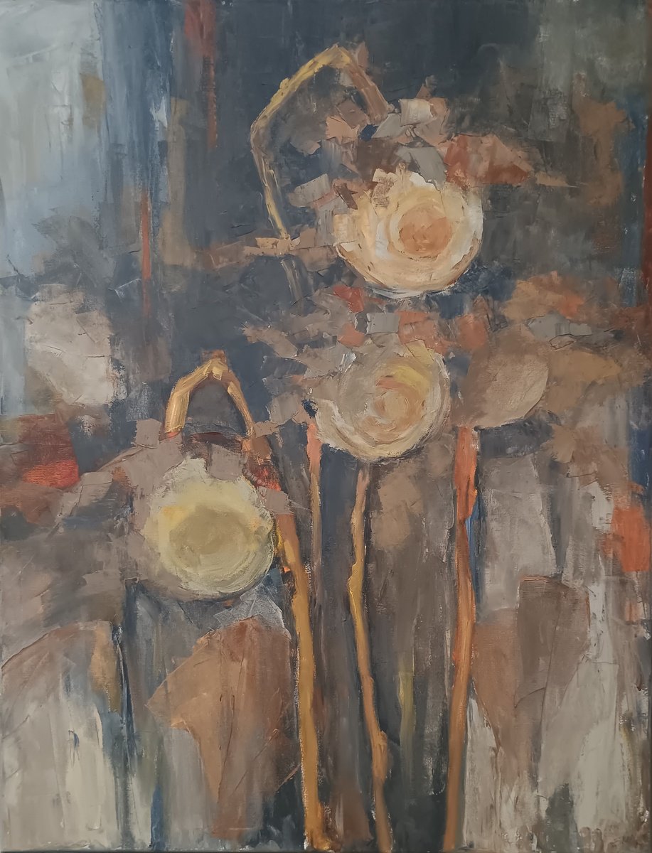 Expressive Oil Painting , The Rebellious By Emilia Milcheva, 28 X 35, Artwork For Sale On Artfinder