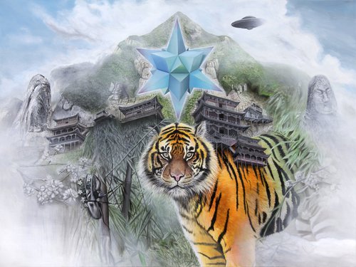 Chinese Tiger by Vincent Fink