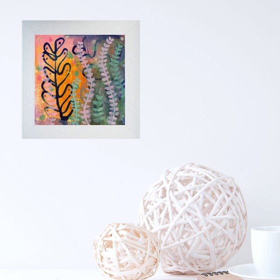 Abstract Garden 3 Original Wall Art by Eleanore Ditchburn