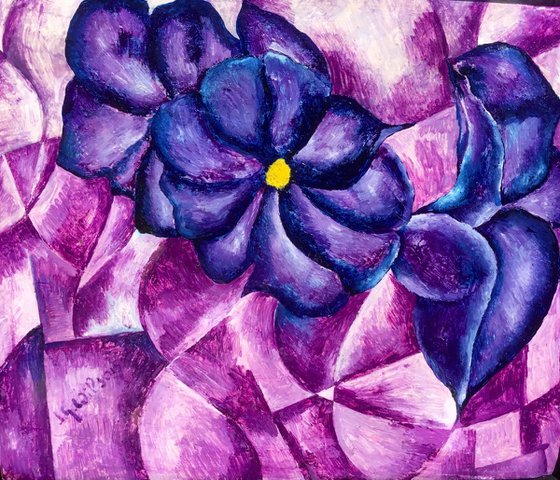 Purple flowers n. 3