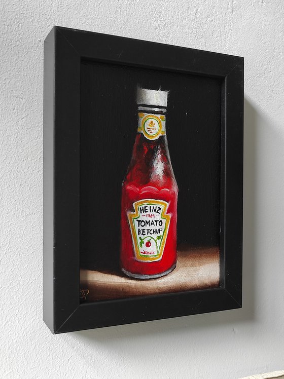 Ketchup still life