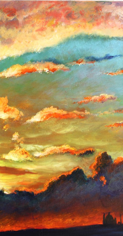 Winter Sunset Gozo by Rod Bere