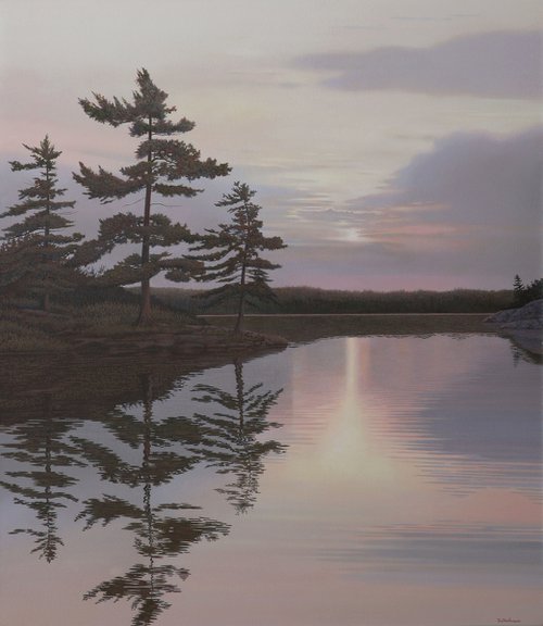 Evening Sunset by John Kaltenhauser
